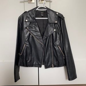 Leather jacket